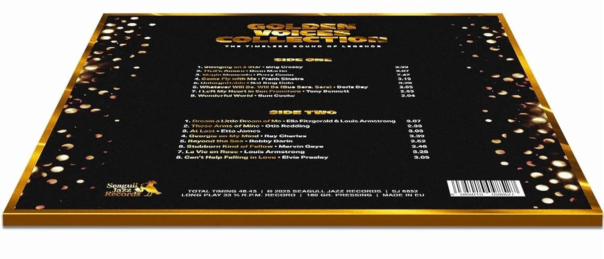 Golden Voices Collection: The Timeless Sound of Legends Vinyl – 16 Iconic Classics[Limited Edition]