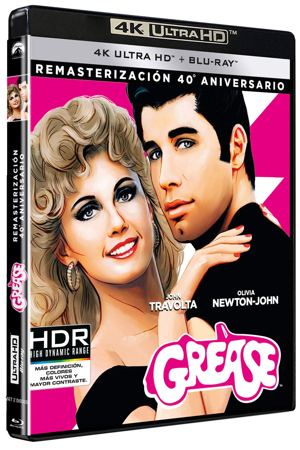 Grease 4K (40th Anniversary Edition)(4K Ultra HD)(UHD) (Spanish Release)