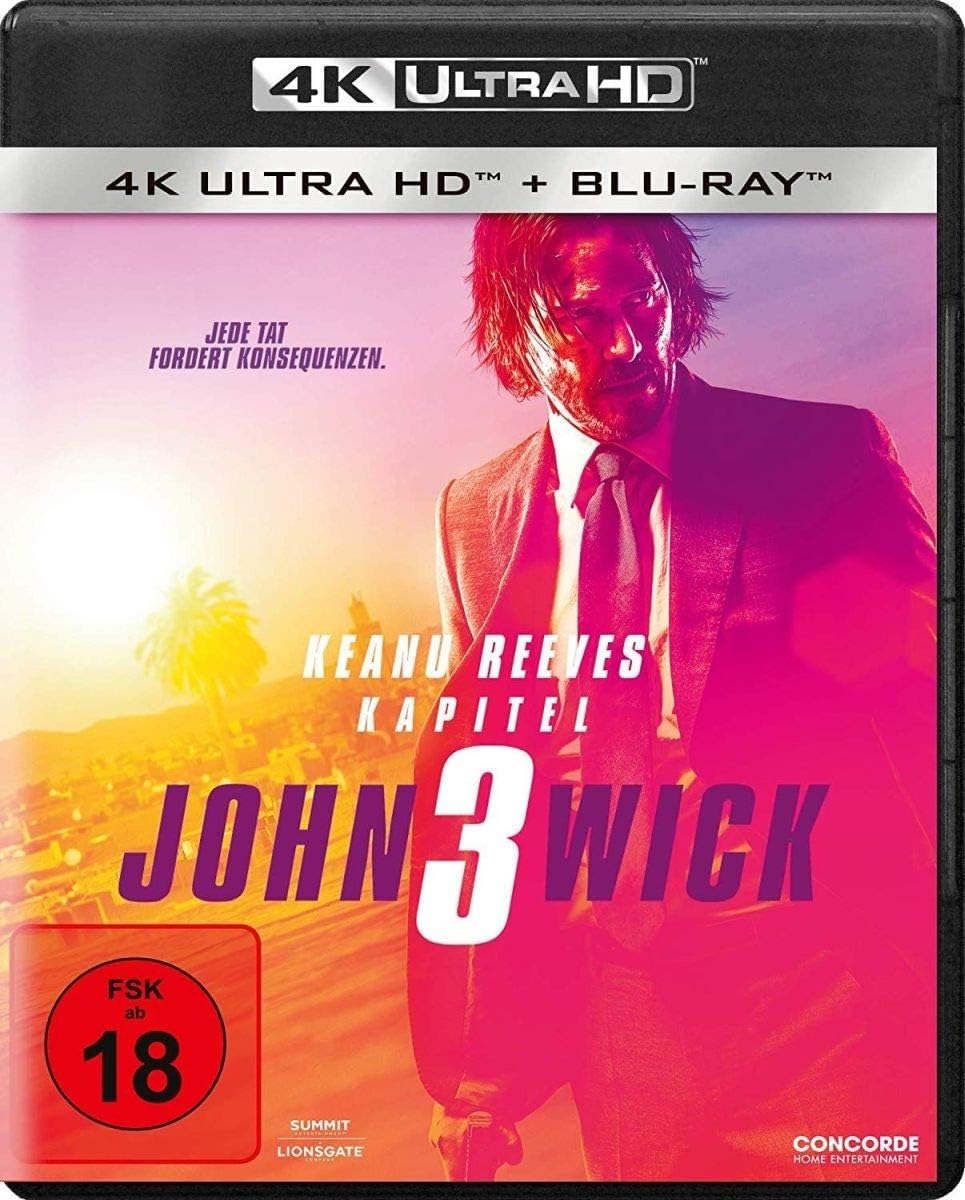 John Wick: Kapitel 3 [2 Disc-Edition - 4K Ultra-HD und Blu-ray] [2 DVDs] [Alemania] [Blu-ray]