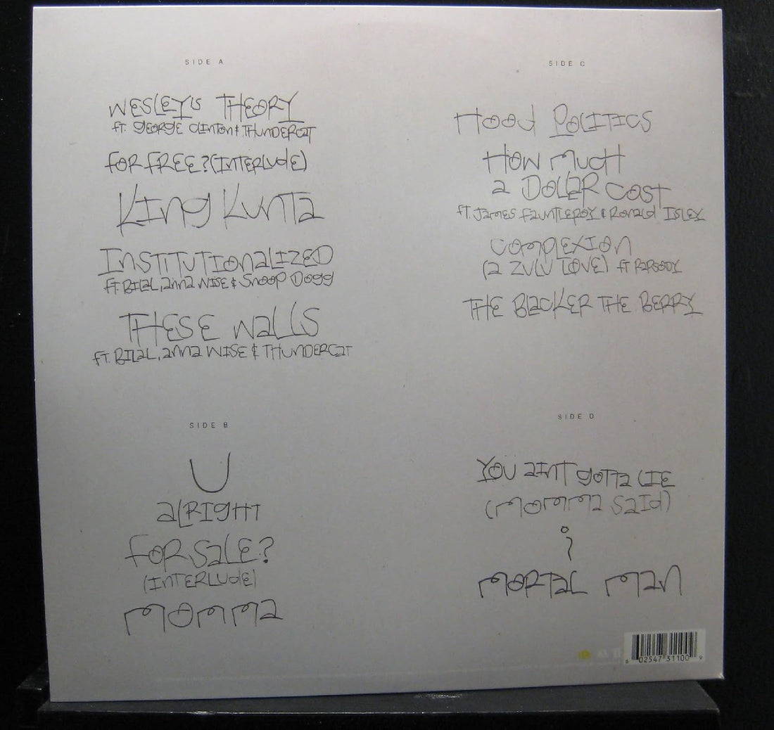Kendrick Lamar - To Pimp A Butterfly - Lp Vinyl Record