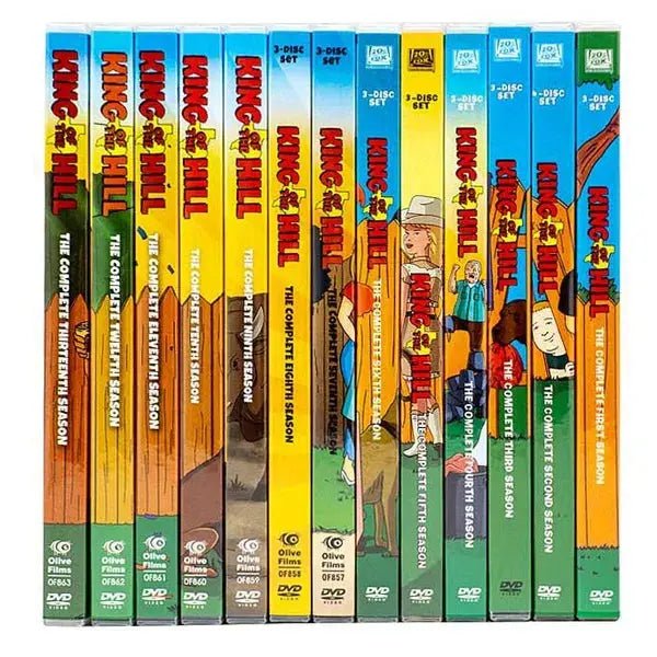 King of the Hill Season DVD Family bucket