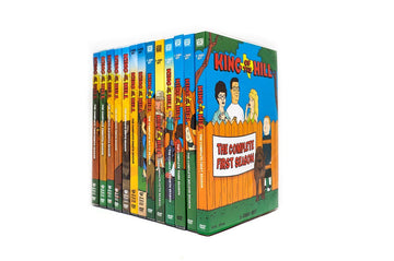 King of the Hill: The Complete Series Seasons 1–13 DVD | Classic Animated Comedy Collection Region Free