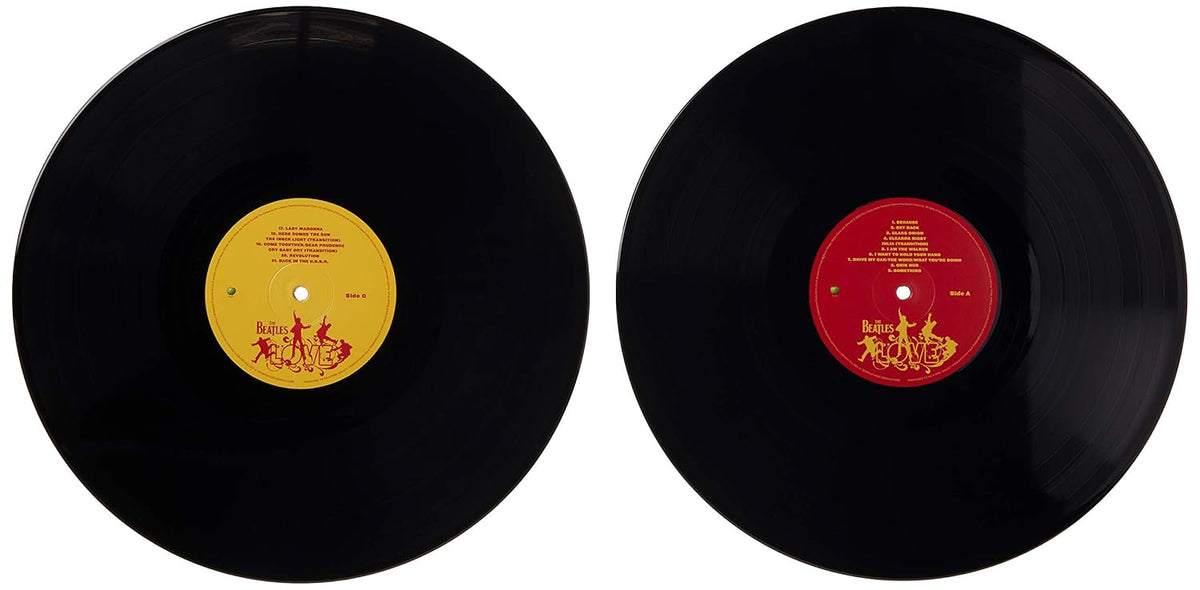 Love The Beatles Vinyl LP Remixed and Remastered Album Cirque du Soleil Soundtrack Collectible