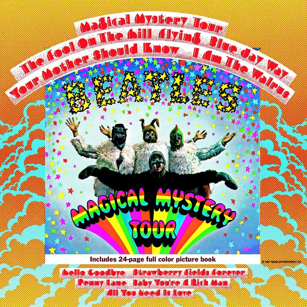 Magical Mystery Tour The Beatles Vinyl LP Classic Album Psychedelic Rock Collectible Record