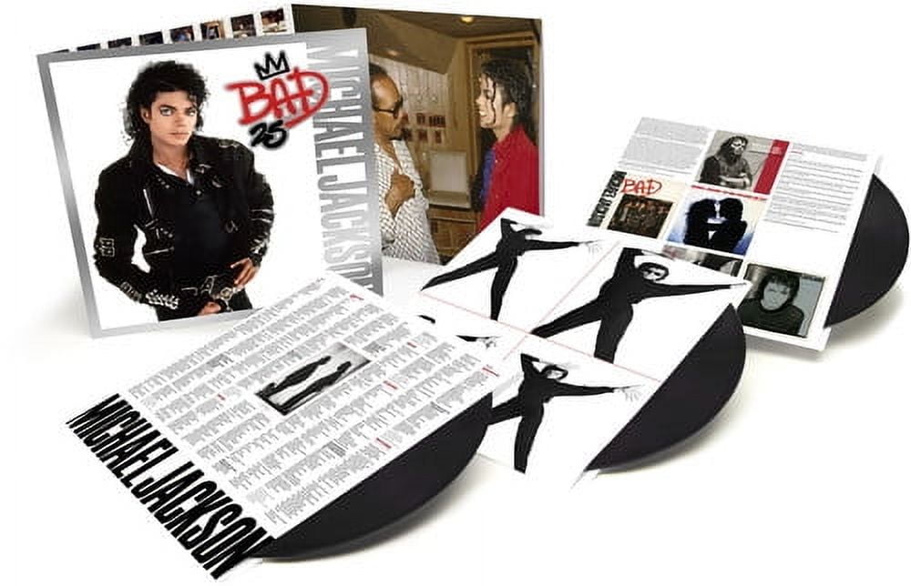 Michael Jackson Bad 25th Anniversary Vinyl Record Album Music Performance Special Edition