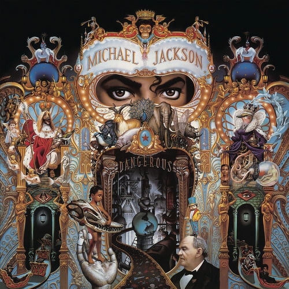 Michael Jackson Dangerous Vinyl Record Album Music Performance Pop Classic