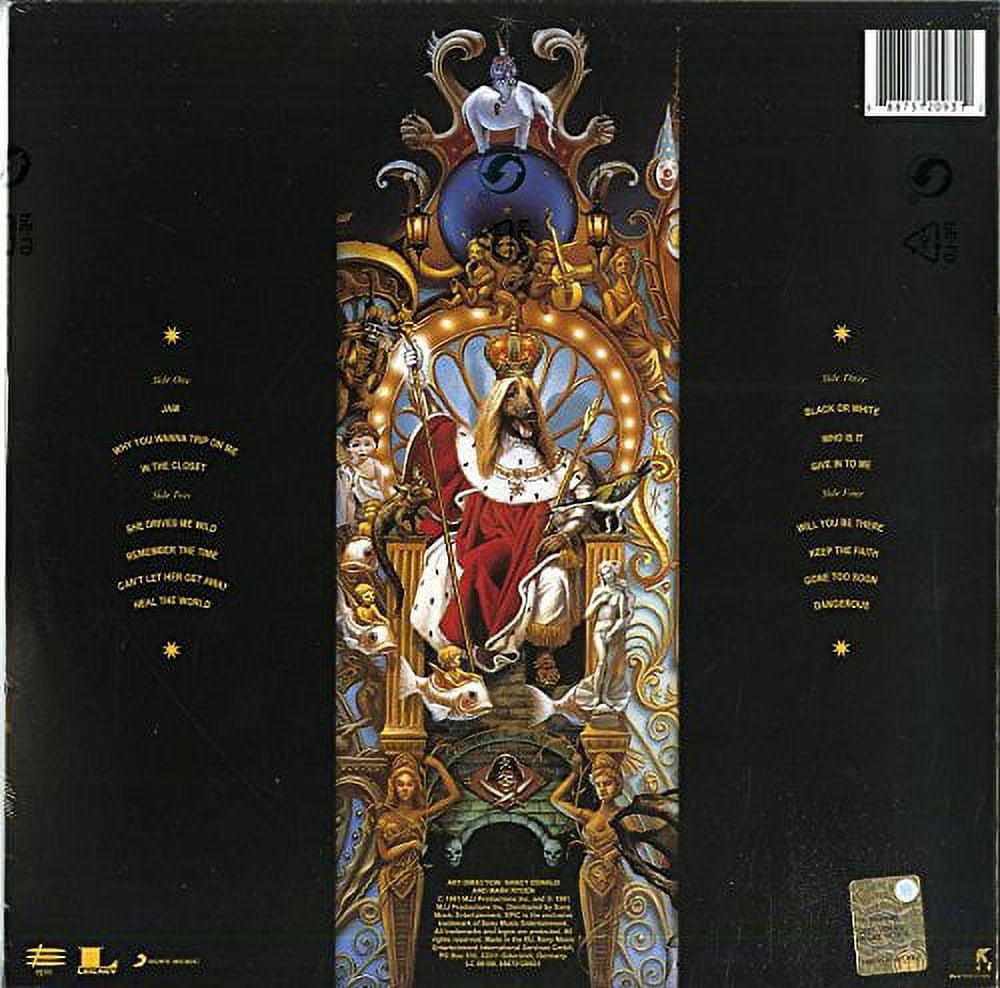 Michael Jackson Dangerous Vinyl Record Album Music Performance Pop Classic