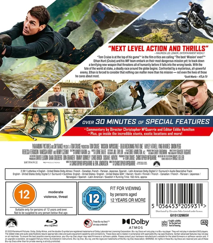 Mission: Impossible - Dead Reckoning Part One DVD Family bucket