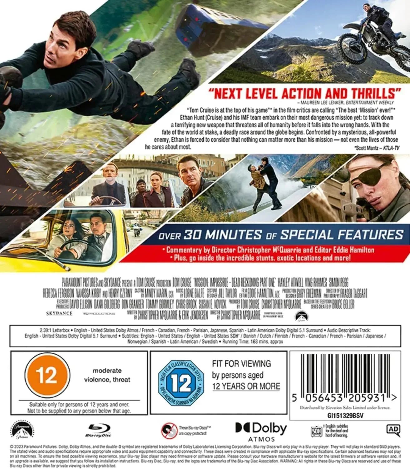 Mission: Impossible - Dead Reckoning Part One DVD Family bucket