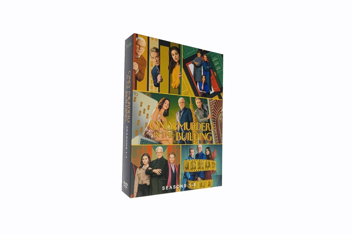 Only Murders In The Building: The Complete Seasons 1–5 DVD | Comedy Mystery Series Region Free