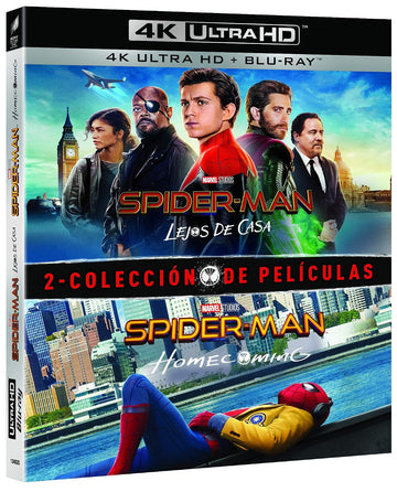 Pack Spider-Man: Homecoming + Lejos de casa (4K Ultra-HD + BD) [Blu-ray]