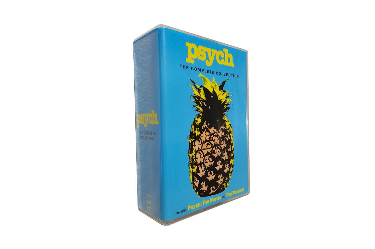 Psych: The Complete Collection [DVD] | Comedy Mystery Series (Region-Free)