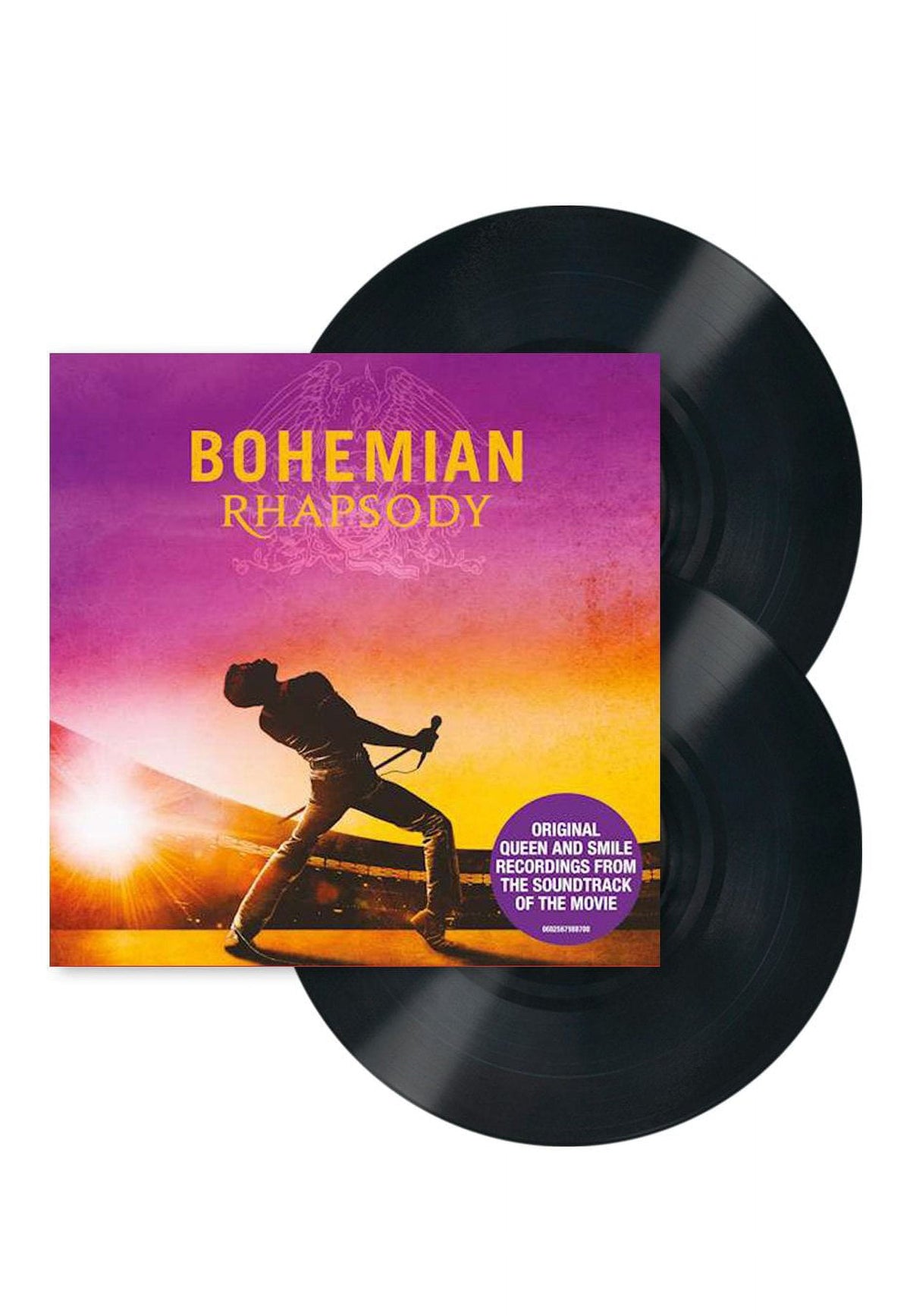 Queen Bohemian Rhapsody Music Performance Vinyl LP 180g Remastered Audiophile Rock Opera Soundtrack - Apex DVD