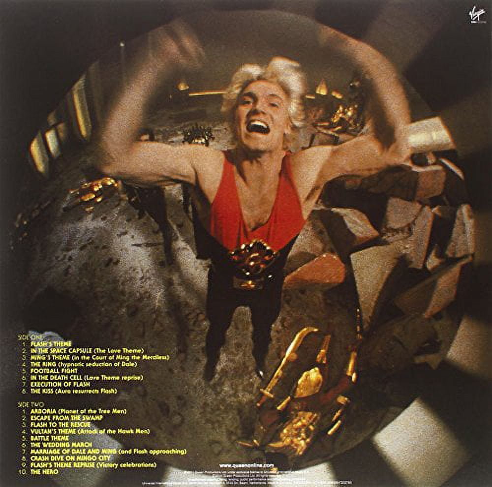 Queen Flash Gordon Original Soundtrack Music By Queen 180g Remastered Audiophile Vinyl LP - Apex DVD