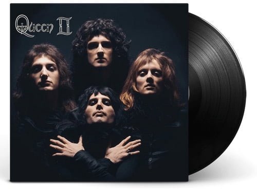 Queen Queen II Vinyl LP 180g Remastered Audiophile Rock Music Album Classic - Apex DVD