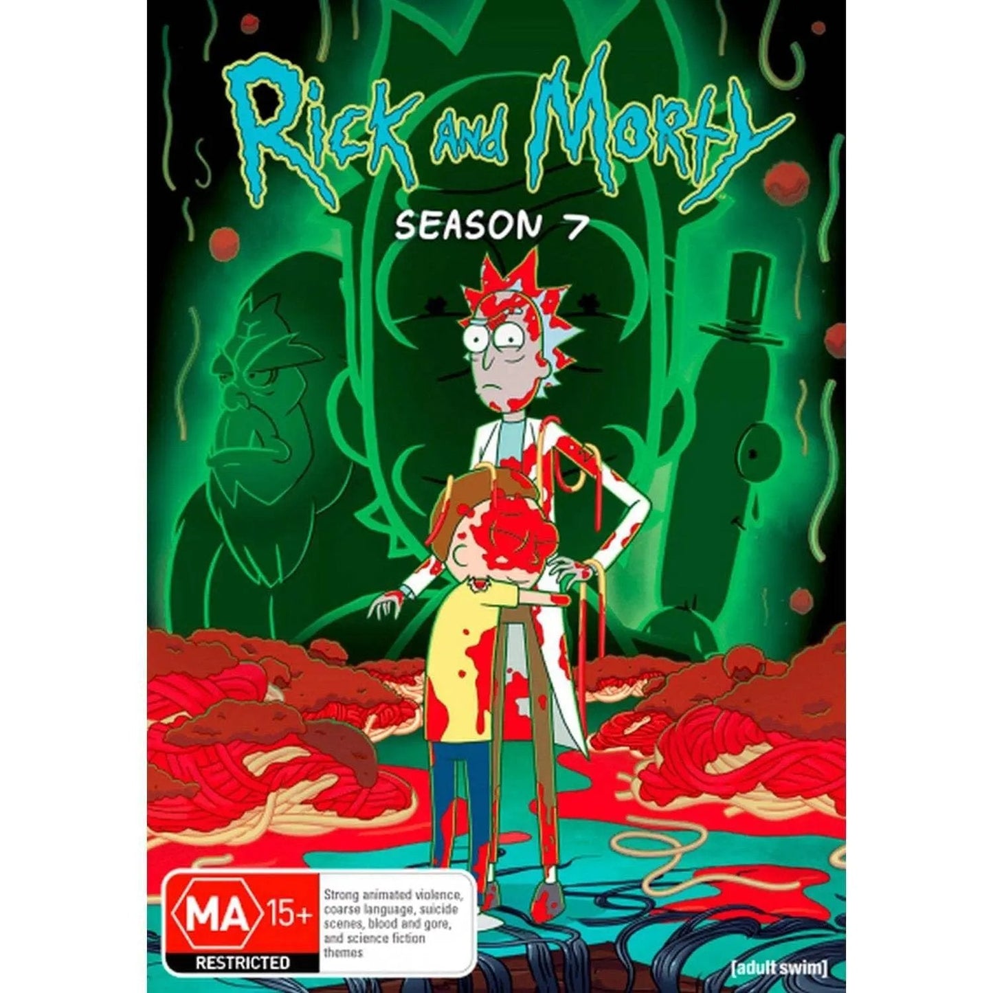 Rick and Morty S7 DVD Family bucket