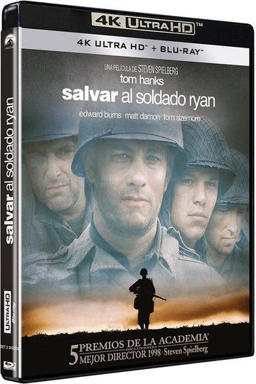 Salvar Al Soldado Ryan [4K Ultra-HD + Blu-ray] [Blu-ray]