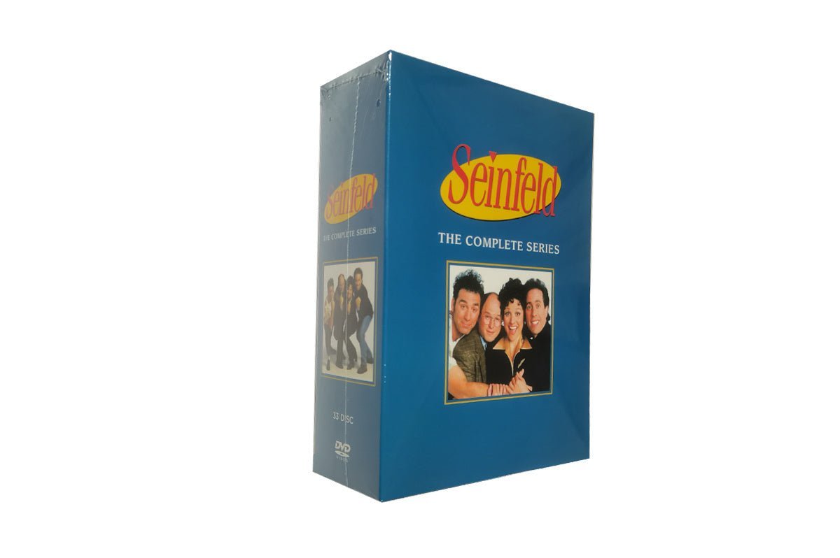 Seinfeld Complete Series DVD Box Set (Repackage) | All 9 Seasons Full Episodes & Bonus Content