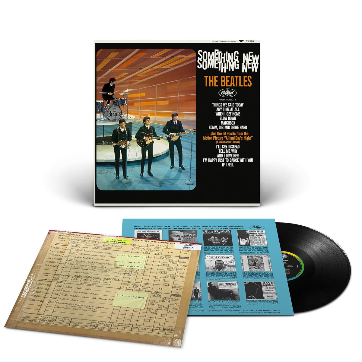 Something New The Beatles Vinyl LP Classic Album Early Hits Collectible Record Music Memorabilia