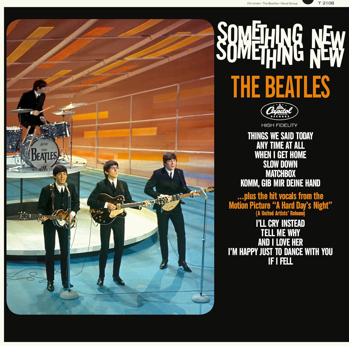 Something New The Beatles Vinyl LP Classic Album Early Hits Collectible Record Music Memorabilia