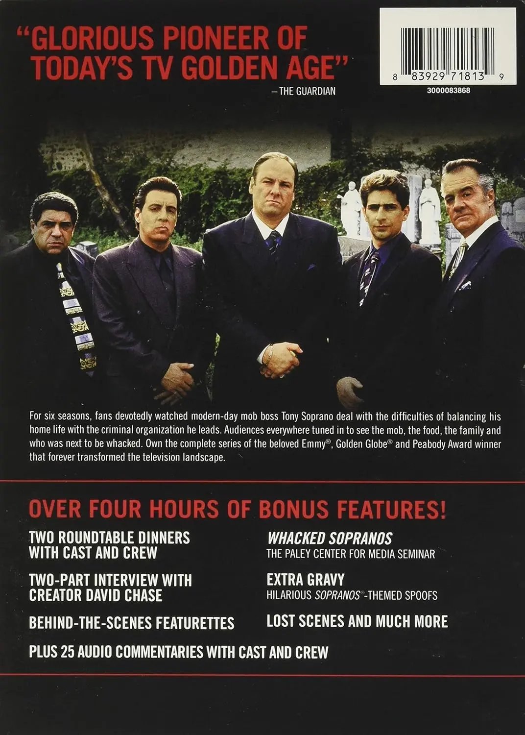 Sopranos: The Complete Series (RPKG) (DVD) DVD Family bucket