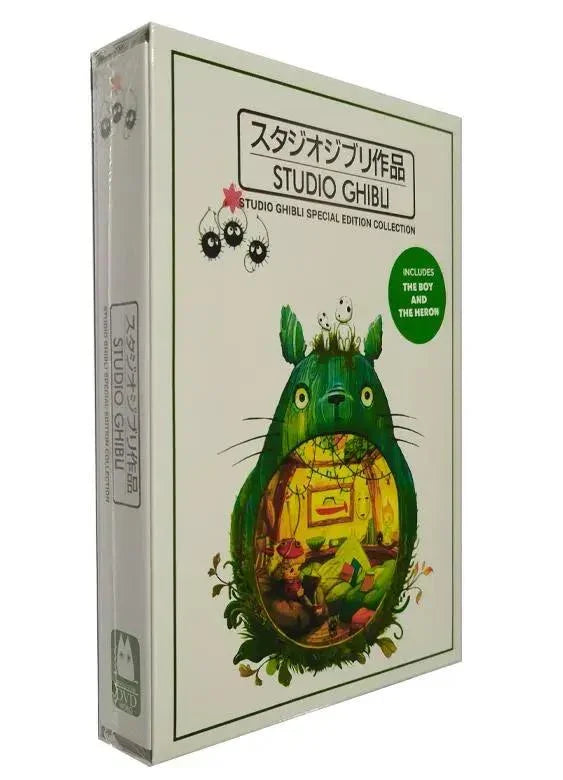 Studio Ghibli Special Edition Collection, 25 Classic Animated Movies, 9-Disc DVD DVD Family bucket
