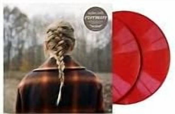 Taylor Swift - Evermore Exclusive Limited Edition Red 2x LP Vinyl Record