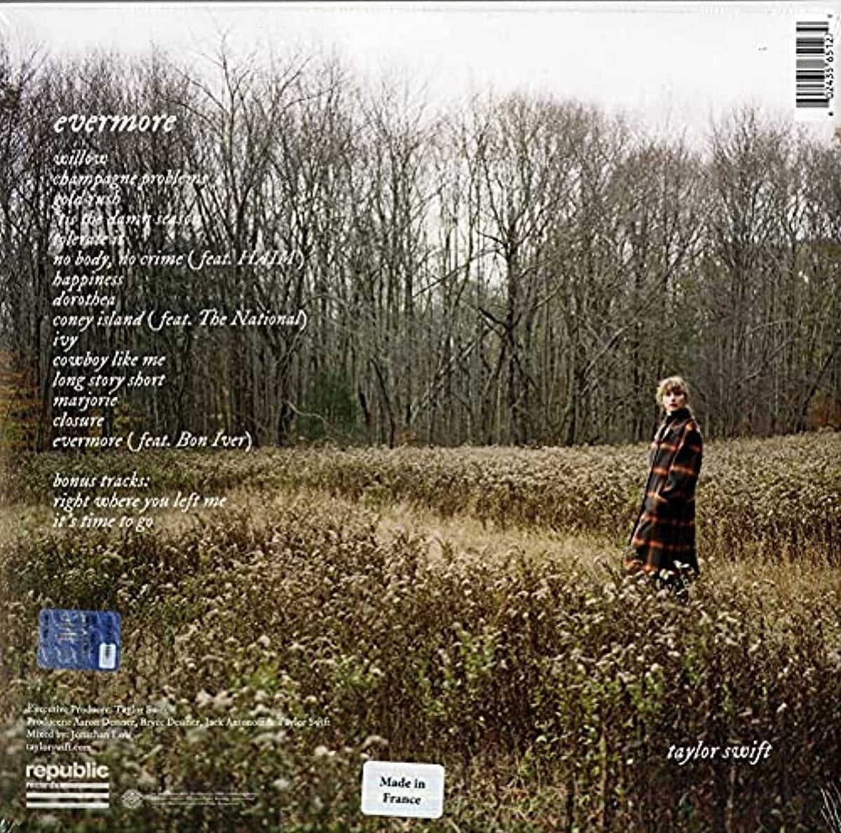 Taylor Swift - Evermore - Music & Performance - Vinyl