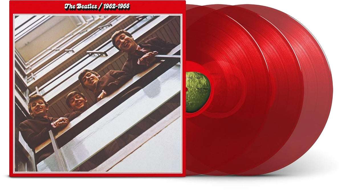 The Beatles 1962 1966 2023 Edition Red 3 LP Half Speed Vinyl Record Box Set