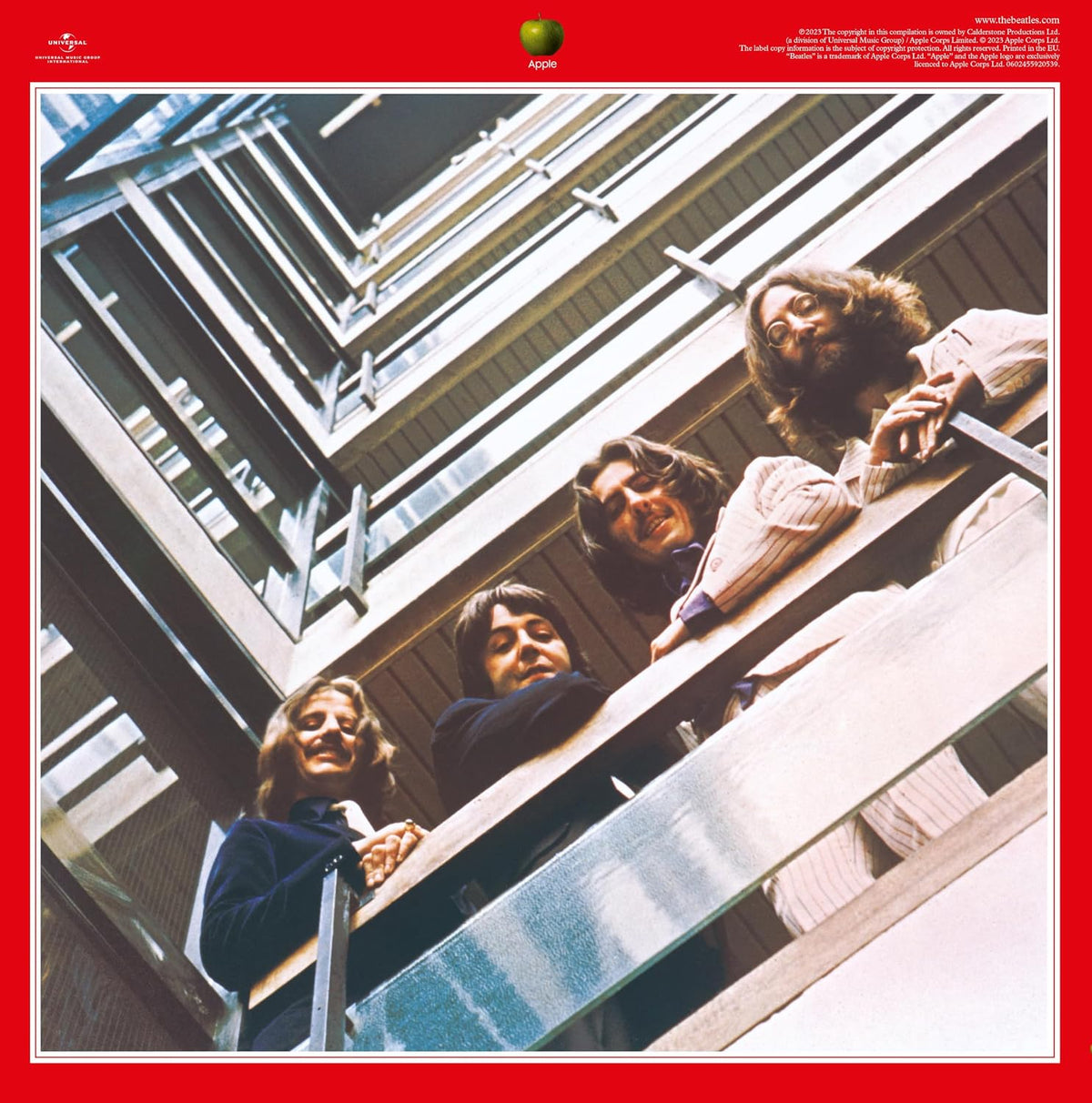 The Beatles 1962 1966 2023 Edition Red Vinyl 2 LP Set Essential Hits Remastered Collectible