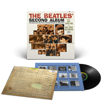 The Beatles Second Album LP Vinyl Record Classic Rock and Roll Original Pressing Collectible Music