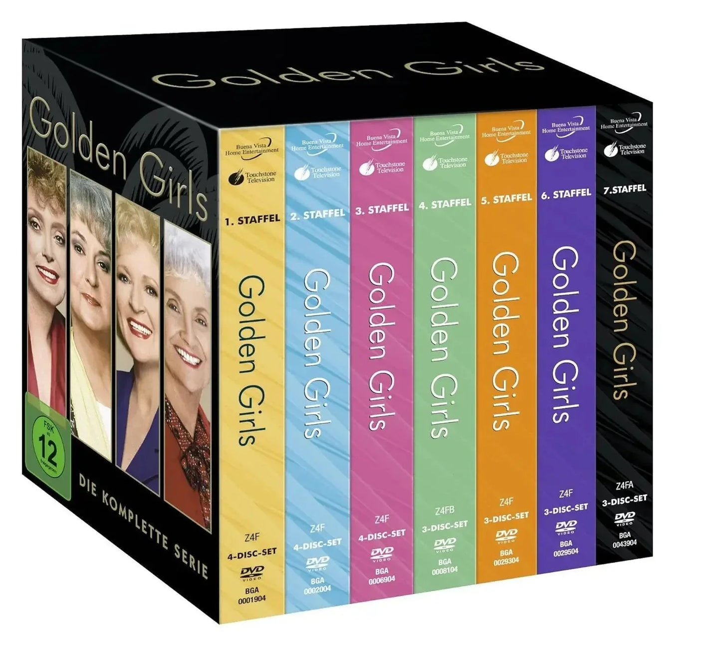 The Golden Girls Season 1- 7 (DVD) DVD Family bucket