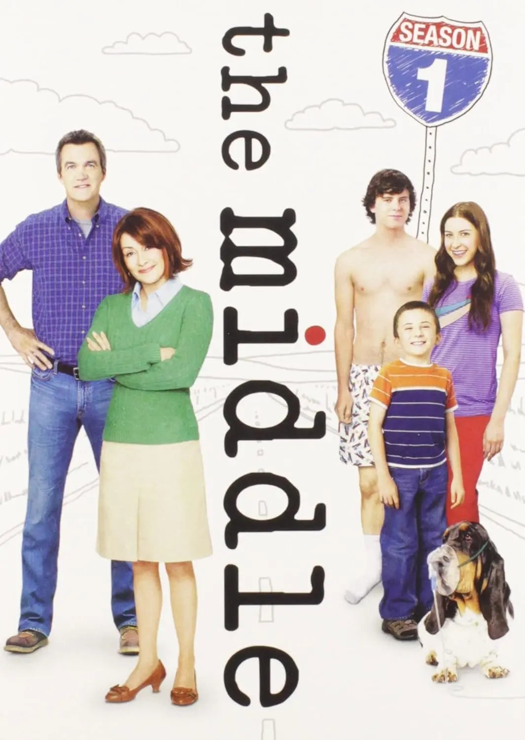 The Middle Complete Series Seasons 1-9 DVD Family bucket