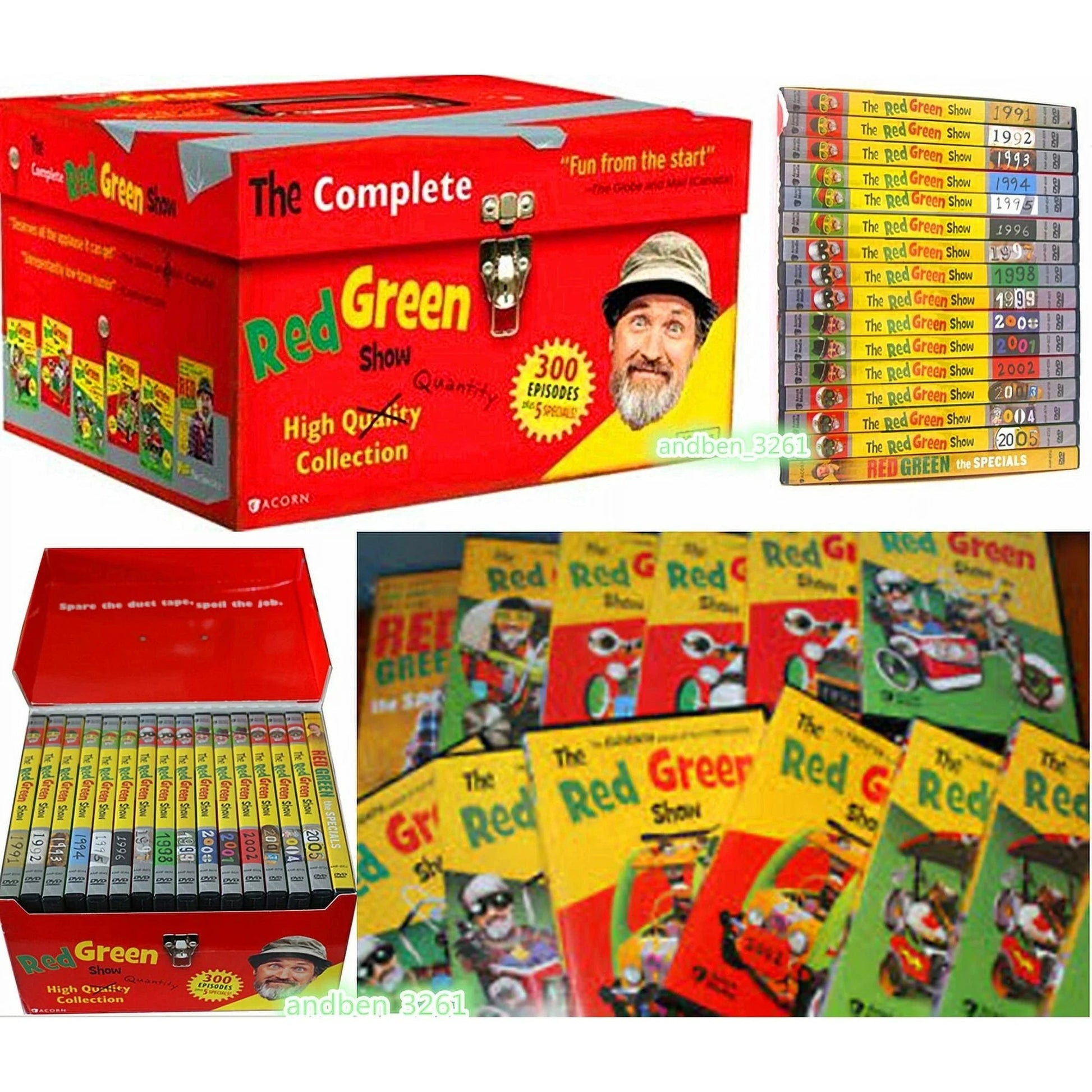 The Red Green Show: High (Quality) Quantity Collection DVD Family bucket