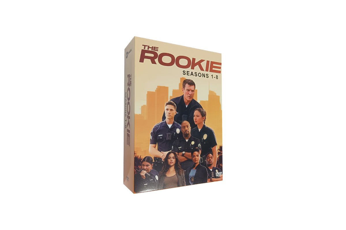 THE ROOKIE The Complete seasons 1-8, Box-set (DVD)