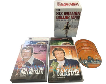 The Six Million Dollar Man: The Complete Series DVD Collection | Classic 70s Sci-Fi Action by Universal Studios