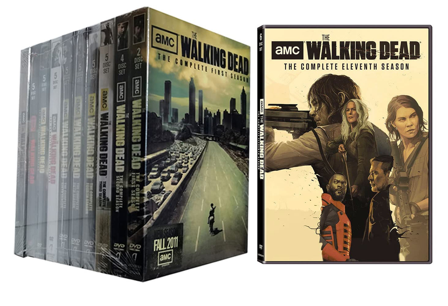 The Walking Dead Complete Series Season 1-11 [DVD] (Valhalla Entertainment) DVD Family bucket