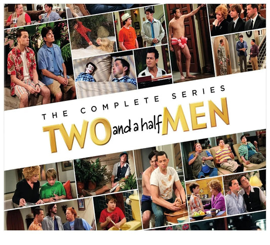 Two and a Half Men: The Complete Series Boxset (DVD) DVD Family bucket