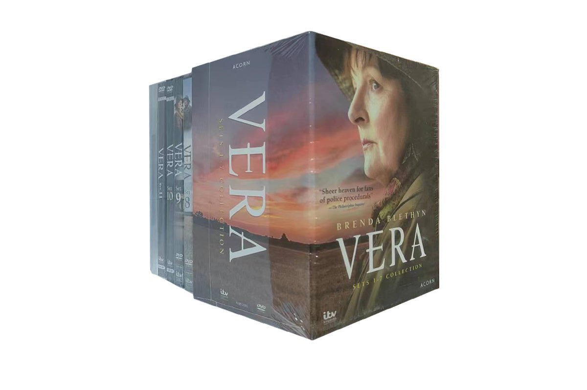 Vera: Complete Series 1–12 (DVD) – Full Collection Region Free